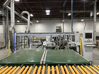 Weeke Models Optimat BST503 and BST507 CNC Through Feed Boring Line