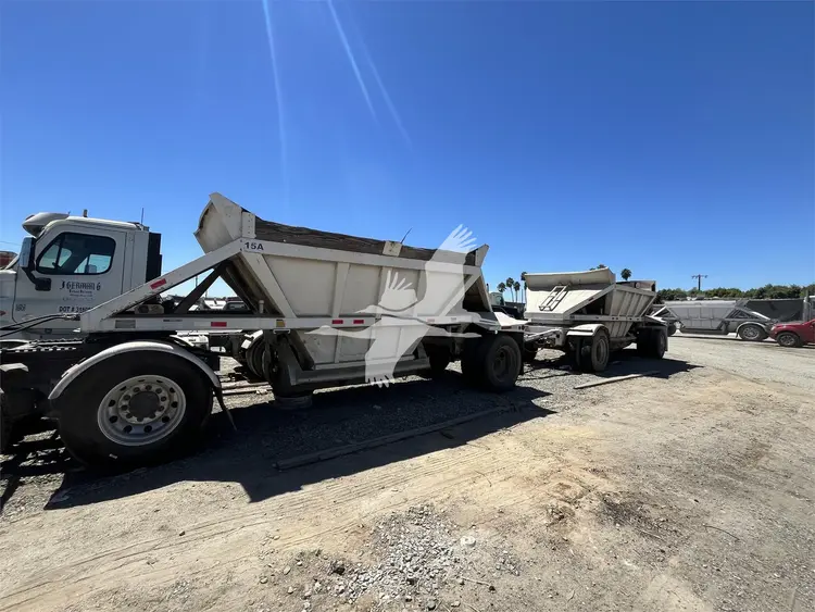 Used 1986 FRUEHAUF DES-FL1-M11A Dump Trailers California US | Lillo Machinery #1458272