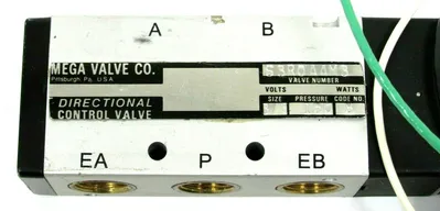 NEW MEGA VALVE S3R0AAM3 DIRECTIONAL CONTROL VALVE