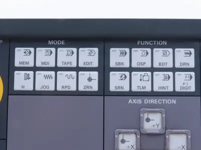Mori Seiki SH-630 HMI Operator Push Button Control Panel Unit E54017B01 READ