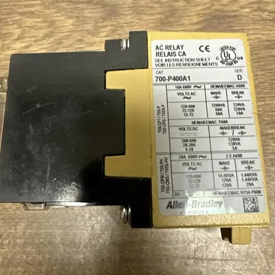 Used ALLEN-BRADLEY 700-P400A1 Miscellaneous Equipment (Electrical & Power) Ohio US | Surplus Asset Holdings #1209347