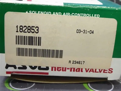 ASCO 182853 Solenoid Valve Rebuild Kit New NIB