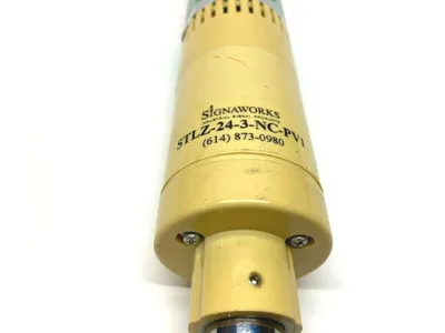 USED SIGNALWORKS 3 COLOR CONTINUOUS, FLASHING TOWER LIGHT W/ ALARM