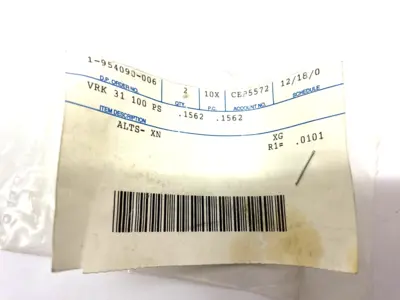 VRK 31 100 PS ALTS-XN | Dayton Progress  Die Button Punch .1562 x .1562 R1=.0101 - New Other