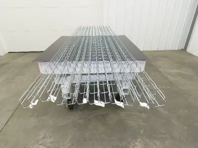 Legrand CF54/50EZ Cablofil Cable Tray 2" x 2" x 10' Galvanized Wire Lot of 11