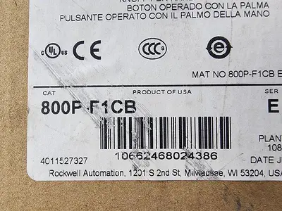NEW ALLEN-BRADLEY 800P-F1CB