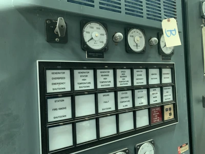 1,000 kW Hydro-Electric Generating System; MFG 1985 by Teledyne / Louis-Allis