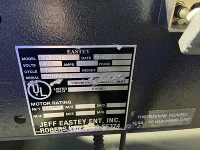 Used 2002 EASTEY EM28T Sealers Ohio US | HGR 24 #1289689