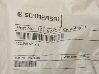 Schmersal 101192433 Safety Switch Accsry, Pulley For 5mm Rope/Cable Lot of 2