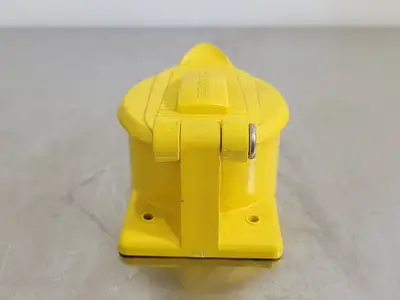 Weatherproof Cover Yellow Polycarbonate