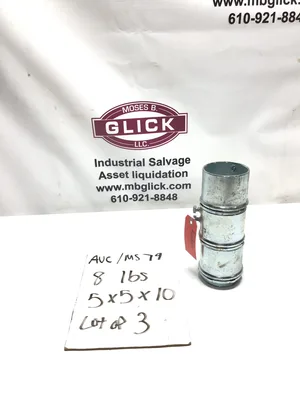 Topaz 637S 2-1/2” Steel Set Screw EMT/Rigid Conduit Connector