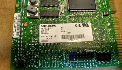 Allen Bradley 1784-KTX SER. B COMMUNICATION INTERFACE CARD AUC