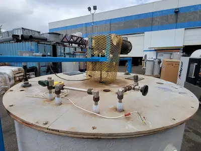 Fiber Glass Tank w/ Fittings