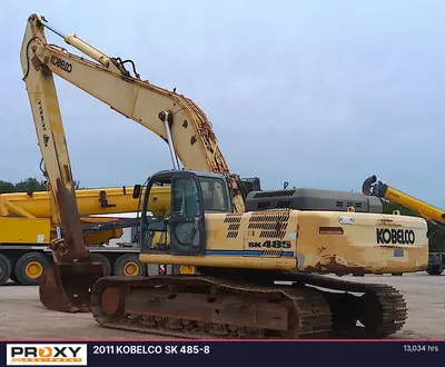 Used 2011 KOBELCO SK 485-8 Crawler Excavators Texas US | Proxy Equipment #1388819