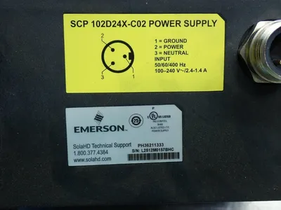 Used SOLA SCP102D24XC02 Power Supplies | HGR 24 #738822