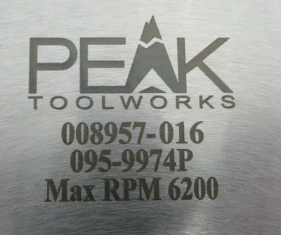 NEW PEAK TOOLWORKS 008957-016 SAW BLADE 12" 60 TEETH 1-9/16 ARBOR 095-9974P