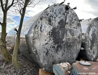 Used Herpasur SA 29,062 Gallon Stainless Steel Storage Tank - Industrial Food Grade
