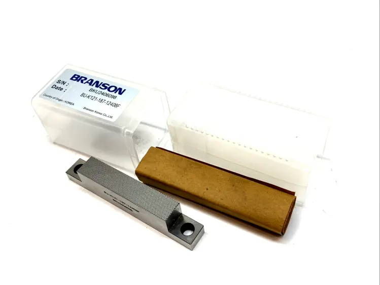 New | in-Stock BRANSON ULTRASONIC ANVIL, KNURLED TOOLING Ultrasonic Welders Michigan US | Maverick Industrial Sales #1090168