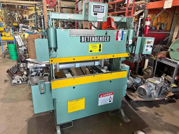Used 2013 BETENBENDER 4-20T Press Brakes Illinois US | Asset Exchange Corporation #1318705