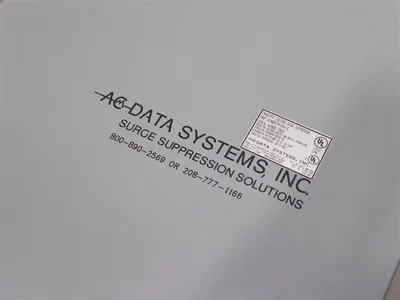 AC Data Systems P47XXV-G Transient Voltage Surge Suppressor Assembly 800V Used