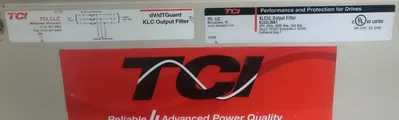 TCI KLCUL Output Filter Pair KLCUL80A2 / KLCUL35A1 80 / 35 Amps Used