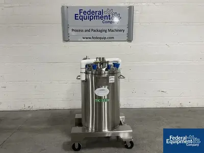USED Precision 125 Liter Integrated Biosystems Cryovessel, 316L S/S, 50/65#