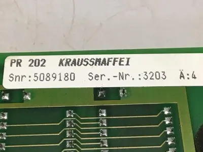 USED KRAUSS MAFFEI PR 202