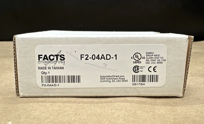 NEW Facts Engineering F2-04AD-1