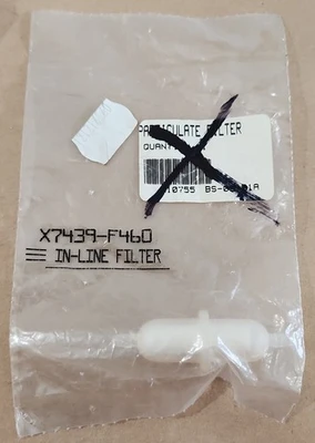 *NEW* LOT OF 14 Piab X7439-F460 In-Line Filters 25 Micron I311-DG + Warranty!