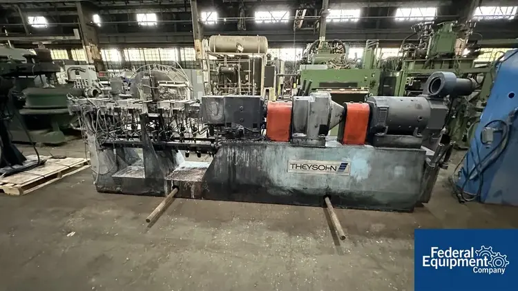 Used Theysohn Extrusion 45MM Theysohn Twin Screw Extruder, 60 HP, 36:1 L/D Extruders Ohio US | Federal Equipment Company #134989