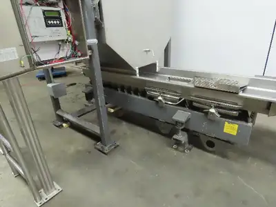 Smalley 48x48x78"  Bin Hoppers Stainless Steel Food Grade W/10' Shaker Separator