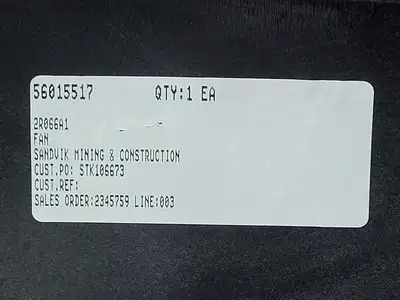 USED SANDVIK 56015517