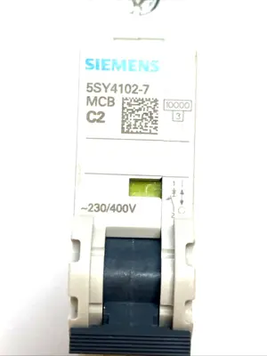 USED SIEMENS MINIATURE CIRCUIT BREAKER–1‑POLE