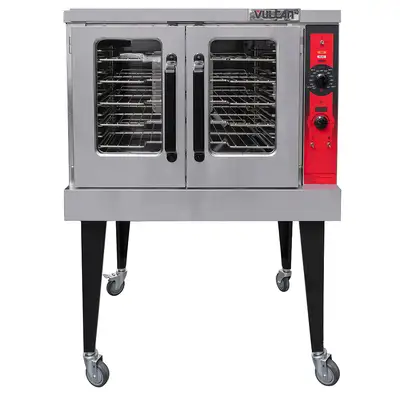 Vulcan VC5GD Single Full Size Natural Gas Convection Oven - 50,000 BTU