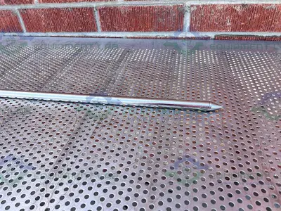 Stainless Steel  Pointed-Plunger Lance Sampler Probe w/ 48" Rod