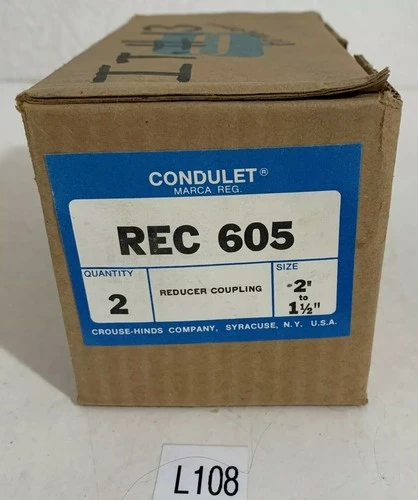 New | in-Stock Crouse-Hinds REC605 Conduits | J&J Industrial Supply #545125