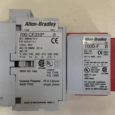USED ALLEN BRADLEY 700-CF310 SER A