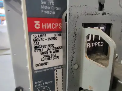 MCC Unit 10 hp, Nema 1