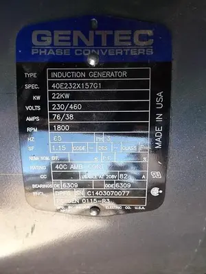 USED GENTEC 40E232X157G1