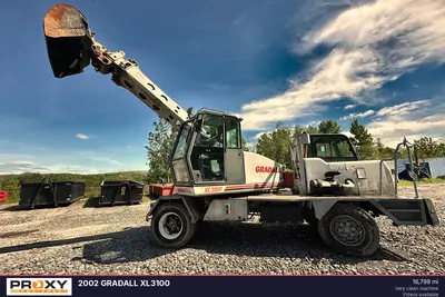 Used 2002 GRADALL XL3100 Wheel Excavators Pennsylvania US | Proxy Equipment #1378322
