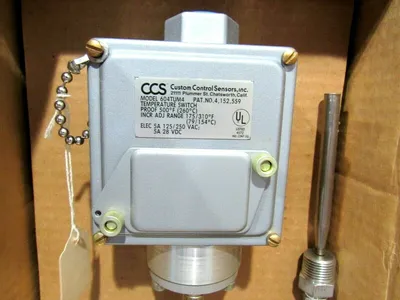 NEW CUSTOM CONTROL SENSORS 604TUM4 PRESSURE SWITCH