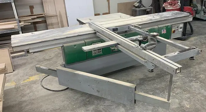 Used LAZZARI TEME-3000I SLIDING TABLE SAW Woodworking Table Saws North Carolina US | Pruitt Machinery #716330