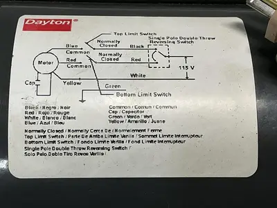 USED DAYTON 6Z086