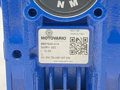New | in-Stock Motovario Right Angle Worm Gear Reducer 4073622 Speed Reducers Michigan US | Maverick Industrial Sales #1393367