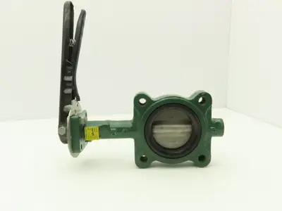 Centerline 52 Series 200 Butterfly Valve 3" Wafer 4-Bolt 200 PSI CF8M Buna