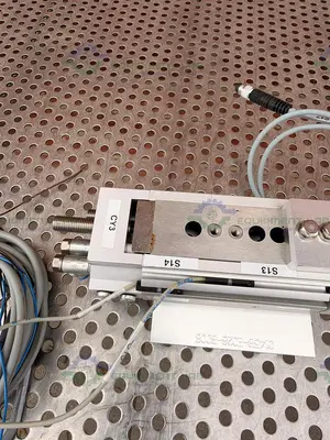 Used FESTO DGSL-10-30-P1A COMPACT DOUBLE ACTING PNEUMATIC SLIDE ACTUATOR Electronics & Components California US | Equipment Lab #1466103