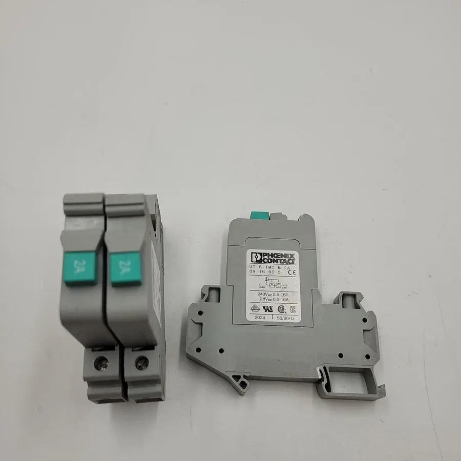 USED PHOENIX CONTACT UT 6-TMC M 2A - THERMAL-MAGNETIC DEVICE CIRCUIT BREAKER