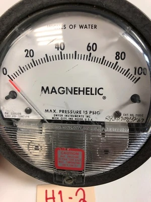 Used Magnehelic 2100C Parts (Hydraulics and Pneumatics) Indiana US | J&J Industrial Supply #511222