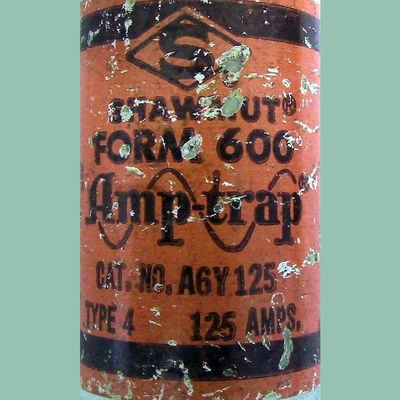 Ferraz Shawmut Type A6Y 125 Amp Fuse