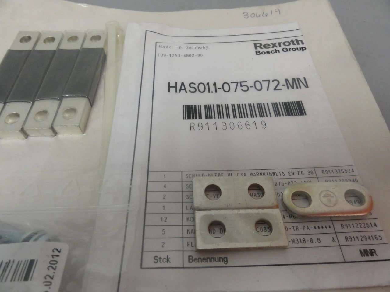 USED REXROTH BOSCH HAS01.1-075-072-MN